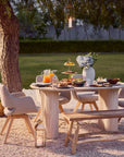 Slate 4 Seater Dining Table