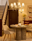 Granite 4 Seater Round Dining Table