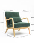 Crosshair Arm Chair