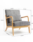 Crosshair Arm Chair
