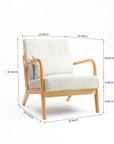 Crosshair Arm Chair