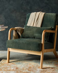 Crosshair Arm Chair - Green