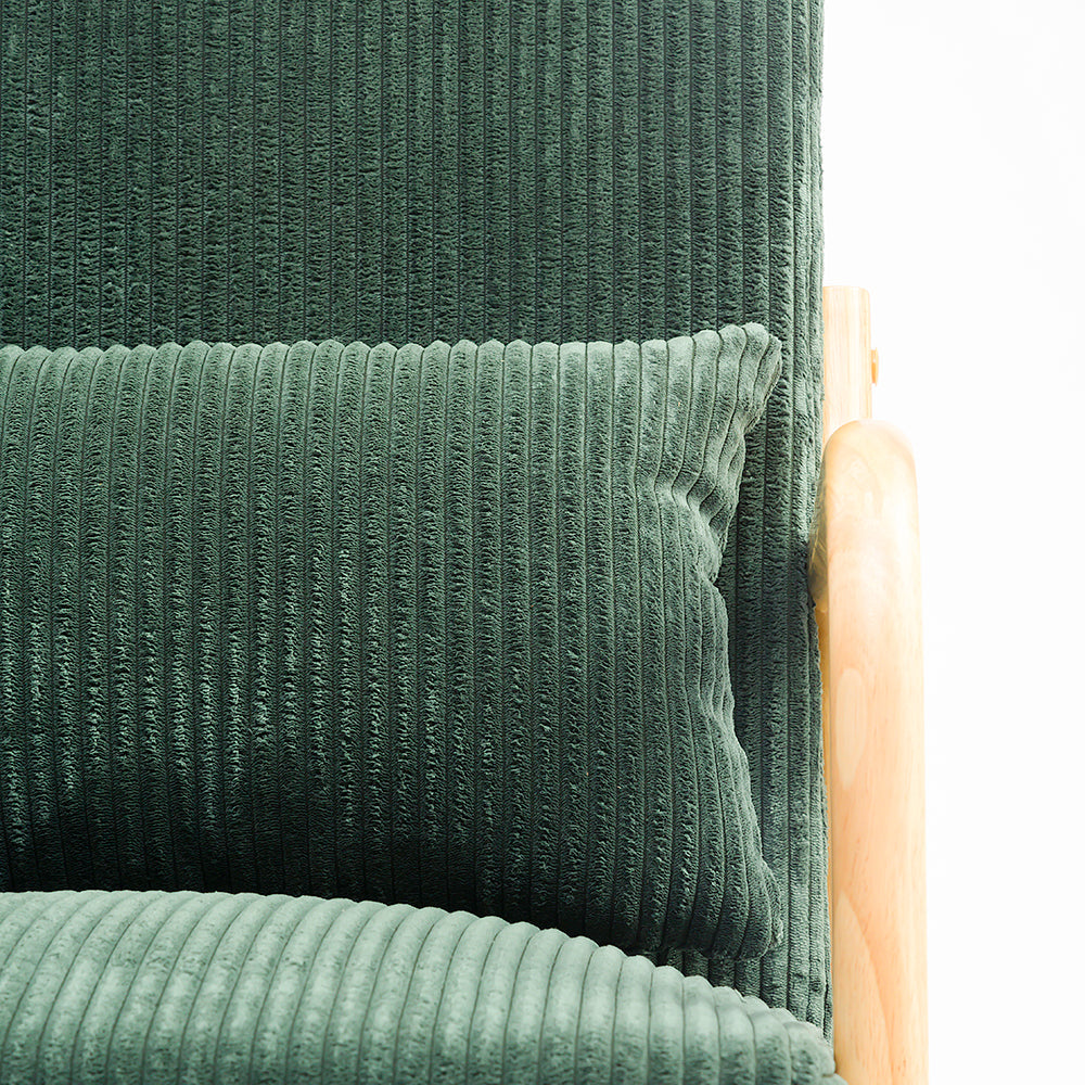 Crosshair Arm Chair - Green