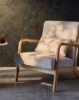 Crosshair Arm Chair - White