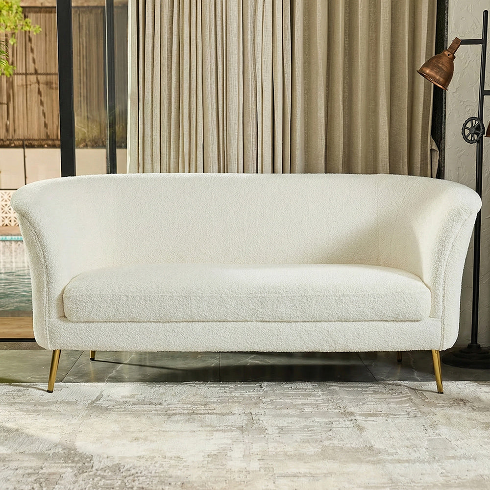 Bleu Gem Sofa - White