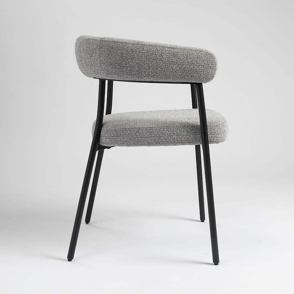Amber Dining Chair - Grey
