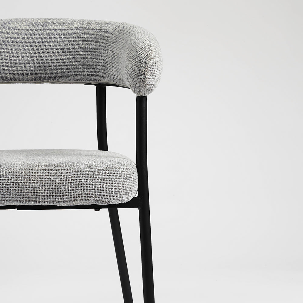 Amber Dining Chair - Grey