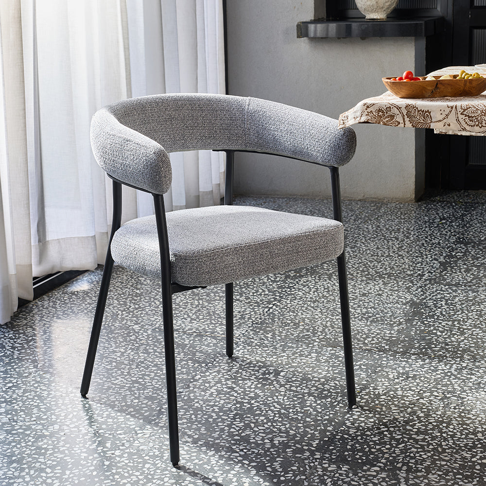 Amber Dining Chair - Grey
