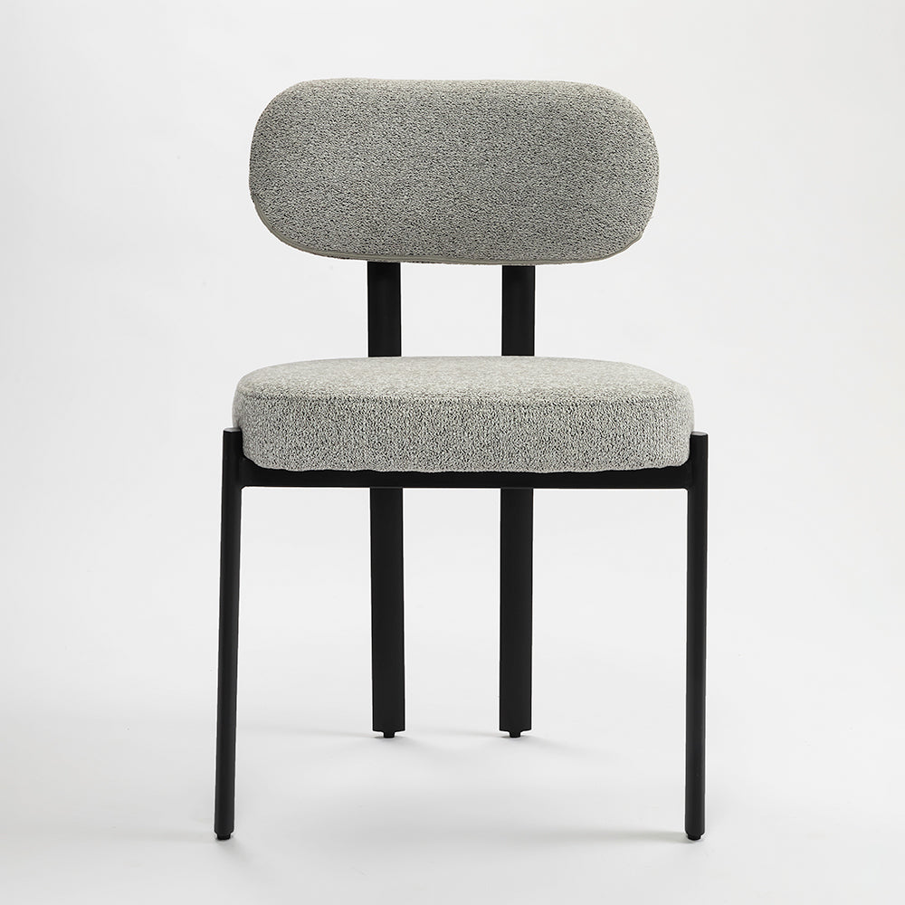 Cotton Cloud Dining Chair - Grey