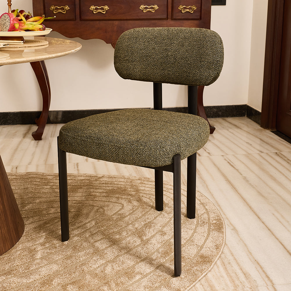 Cotton Cloud Dining Chair - Green