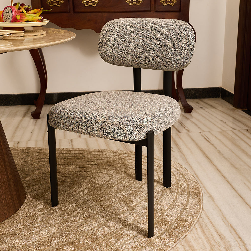 Cotton Cloud Dining Chair - Grey