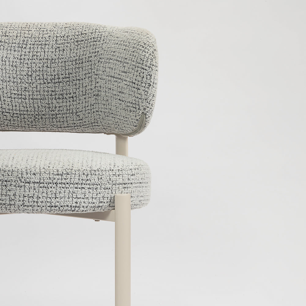 Snowflake Dining Chair - Grey