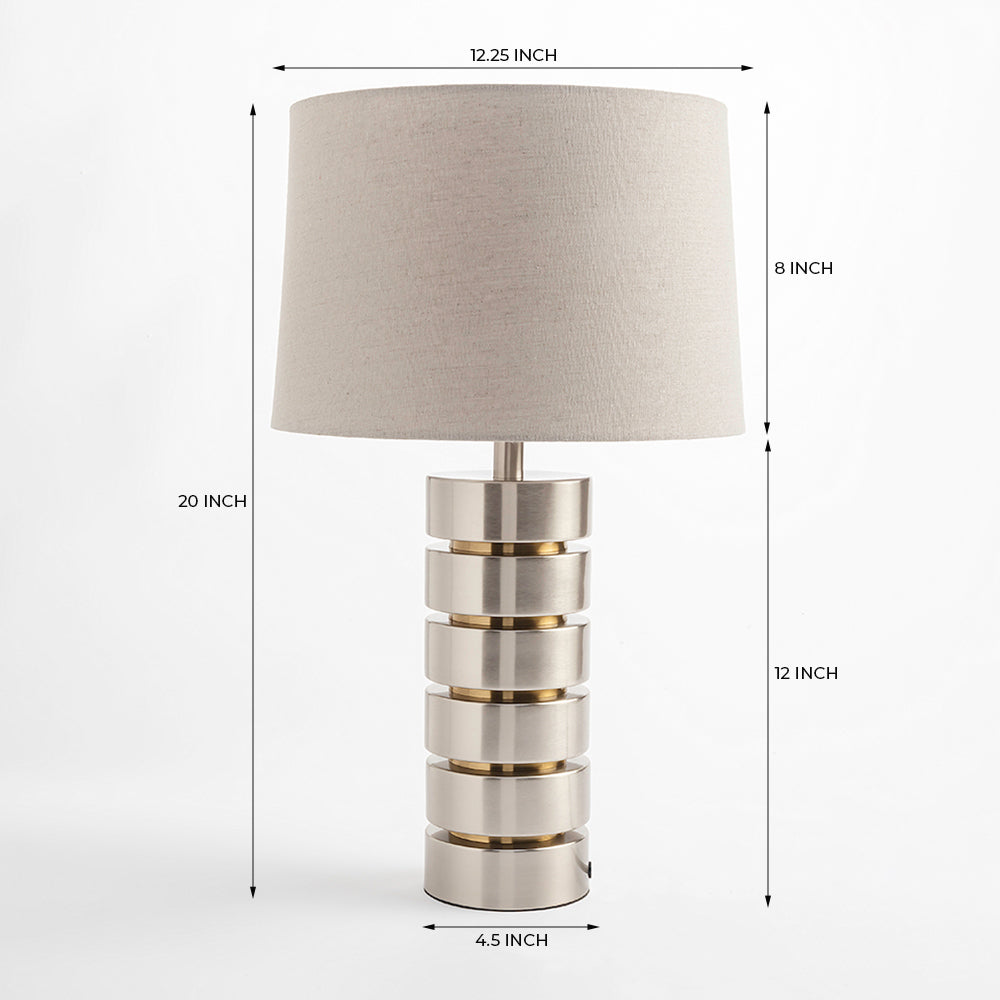 Ethereal Table Lamp - Nickel