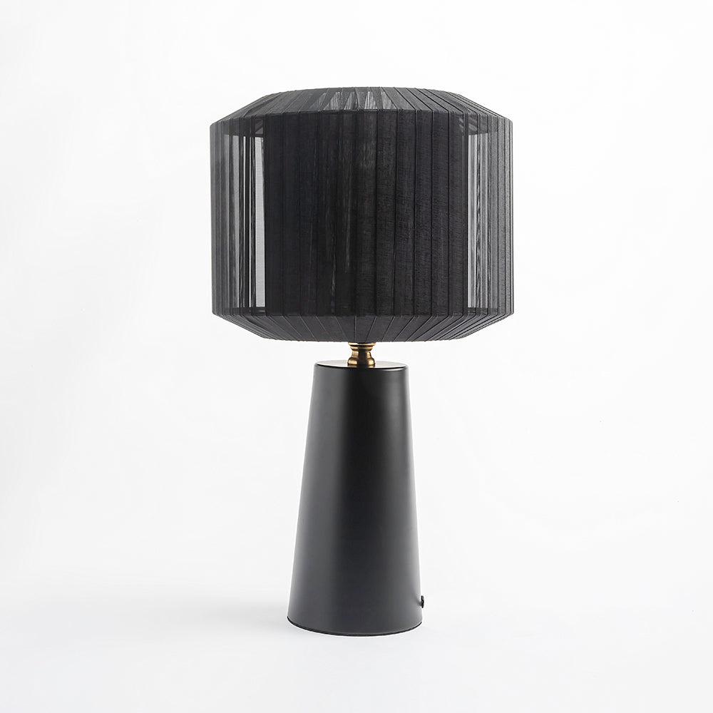 Ashen Table Lamp - Black