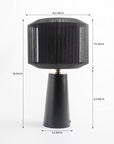 Ashen Table Lamp