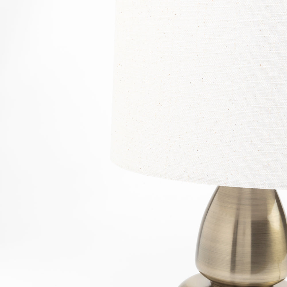Noir Forge Table Lamp - Brass