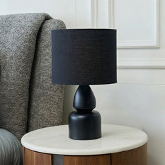 Noir Forge Table Lamp - Black