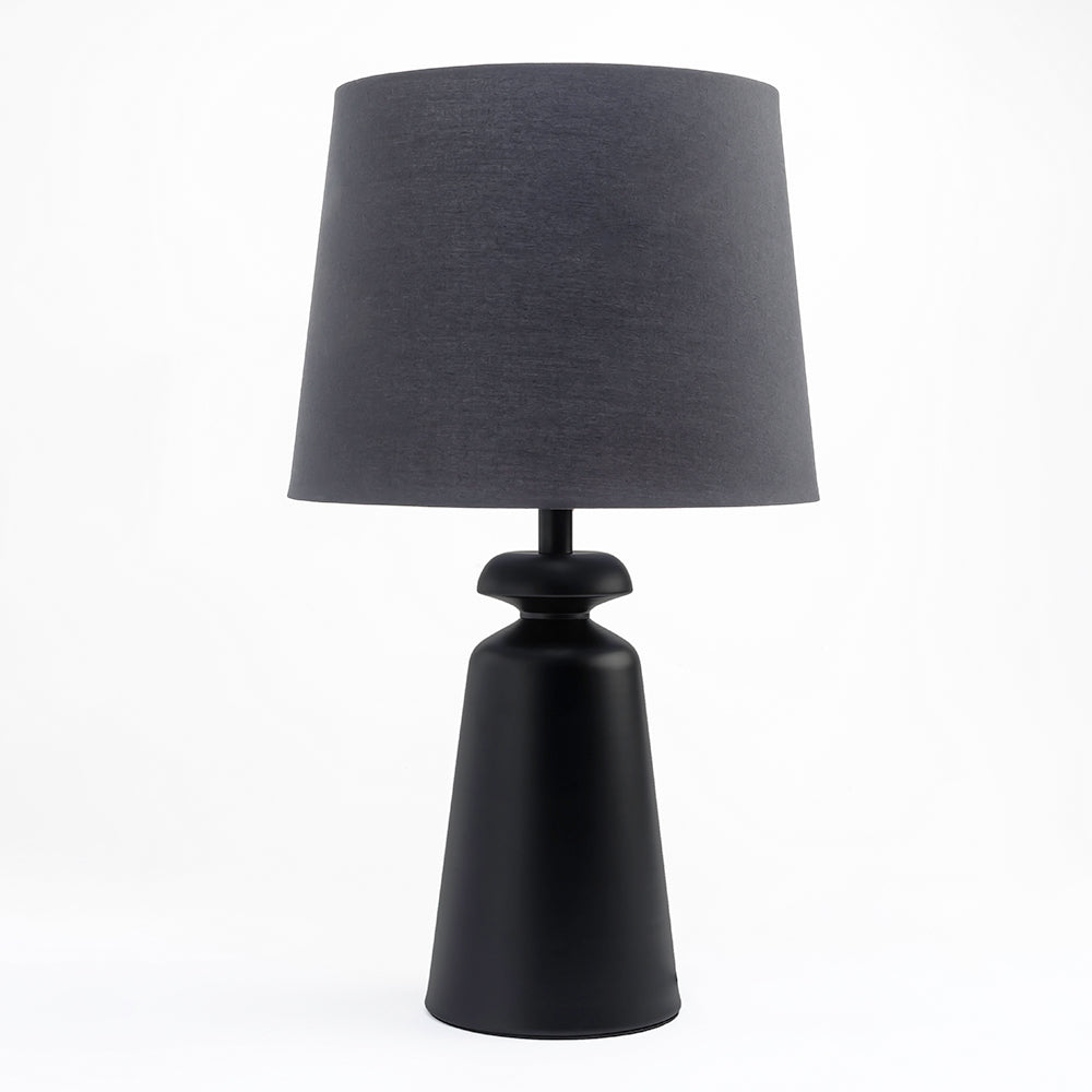 Charcoal Table Lamp - Black