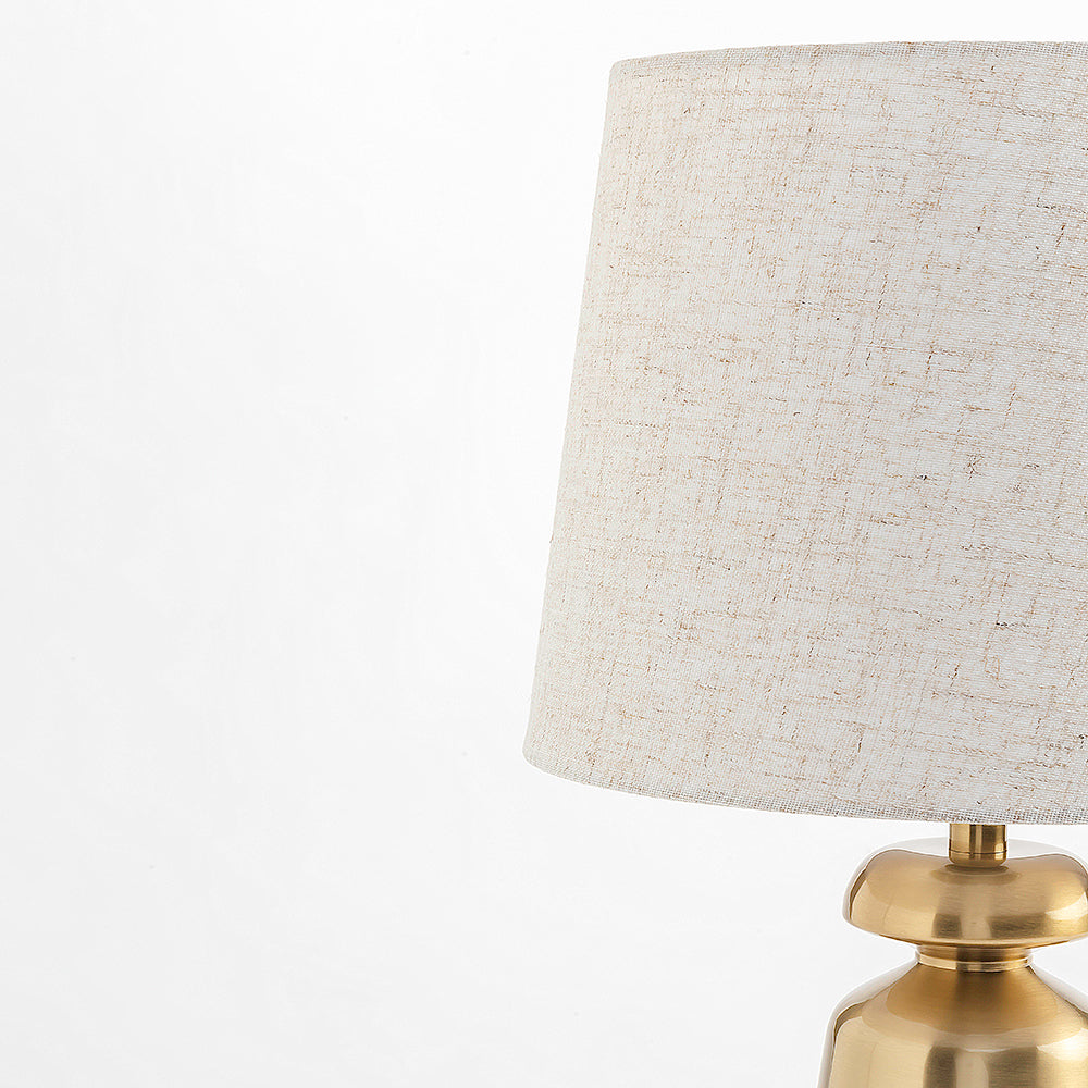 Charcoal Table Lamp - Brass