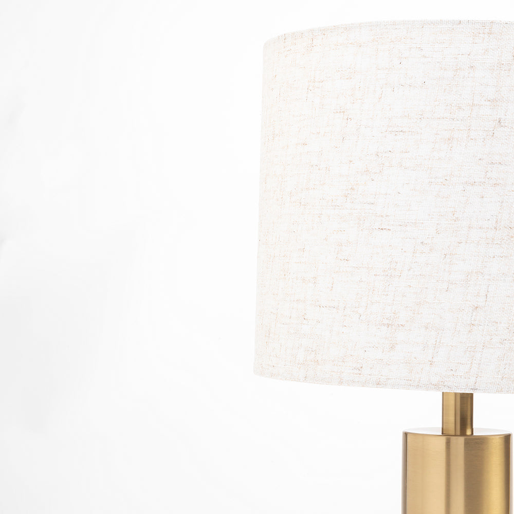 Dark Gleam Table Lamp - Brass