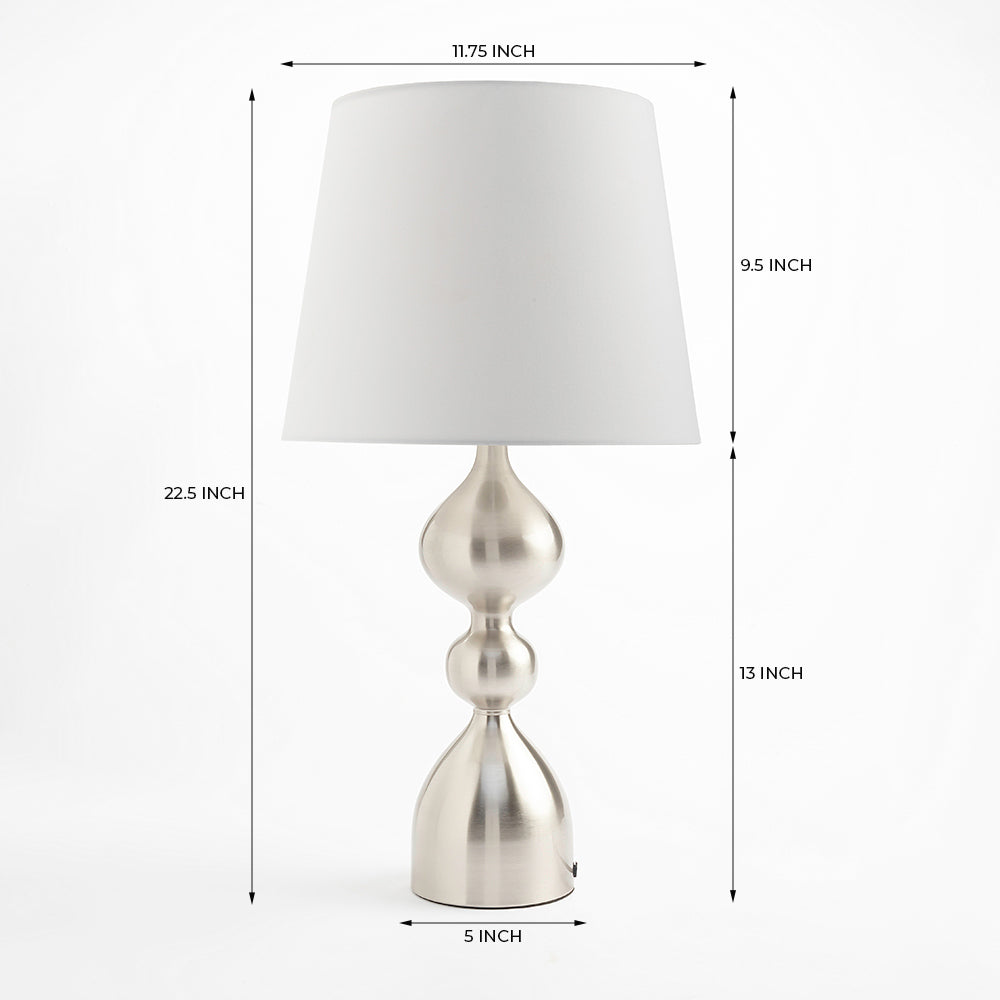 Lumina Table Lamp - Nickel