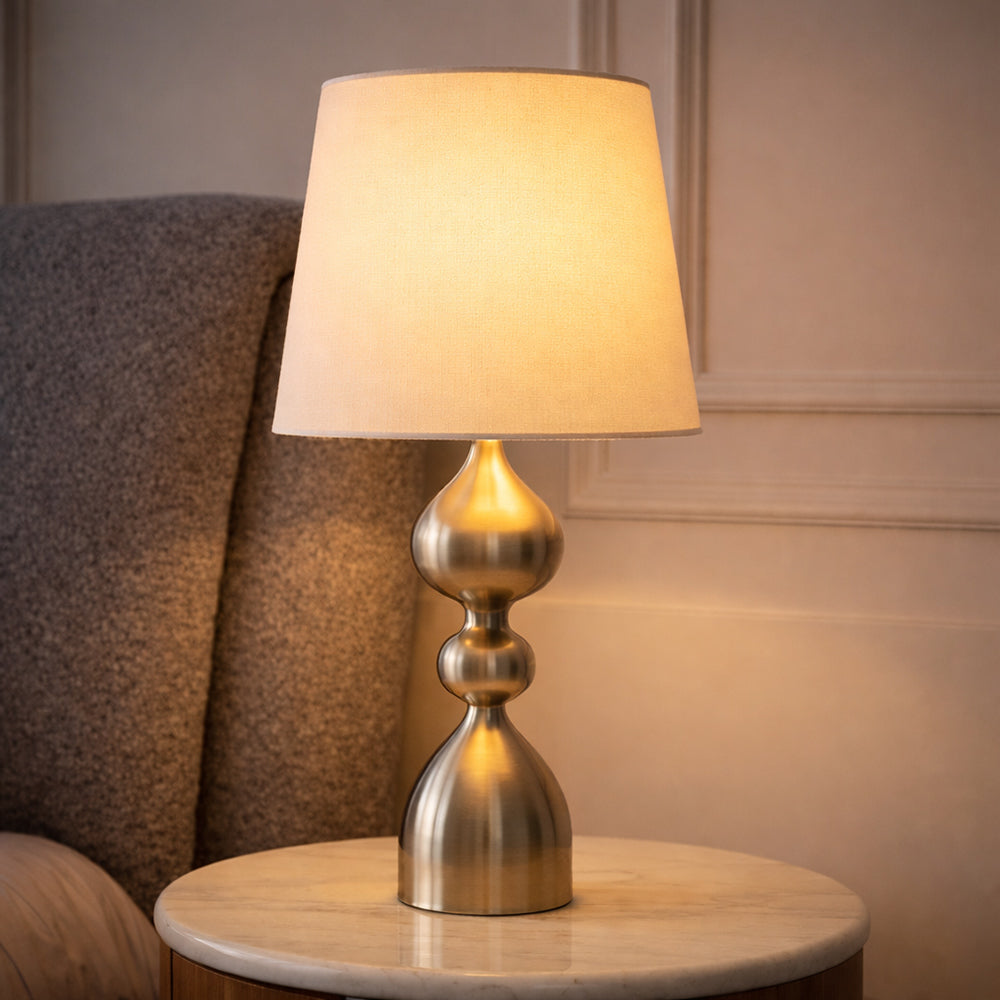 Lumina Table Lamp - Nickel