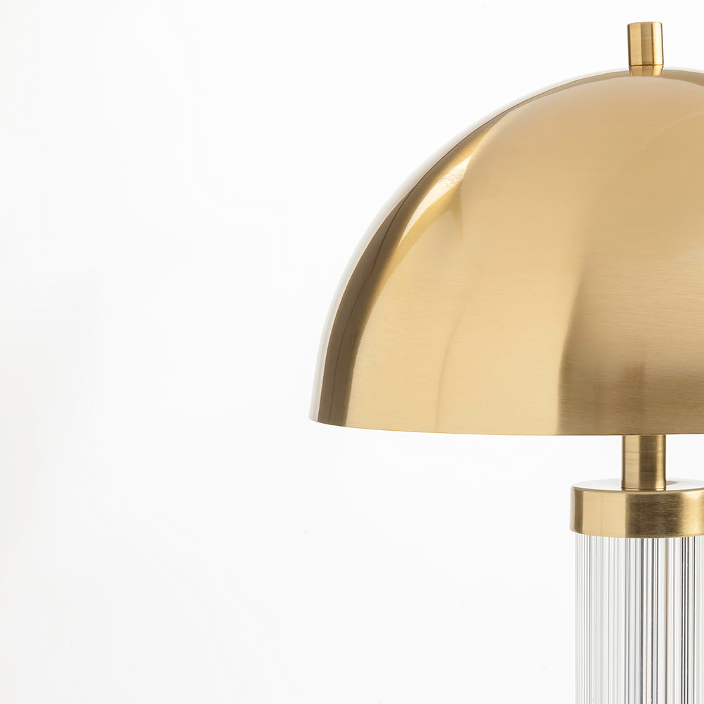 Glimmer Table Lamp - Brass