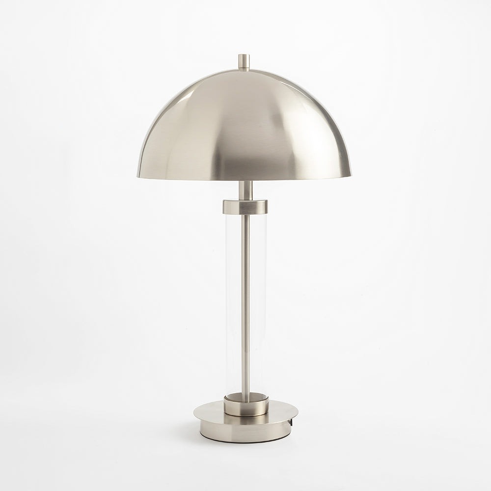 Glimmer Table Lamp - Nickel