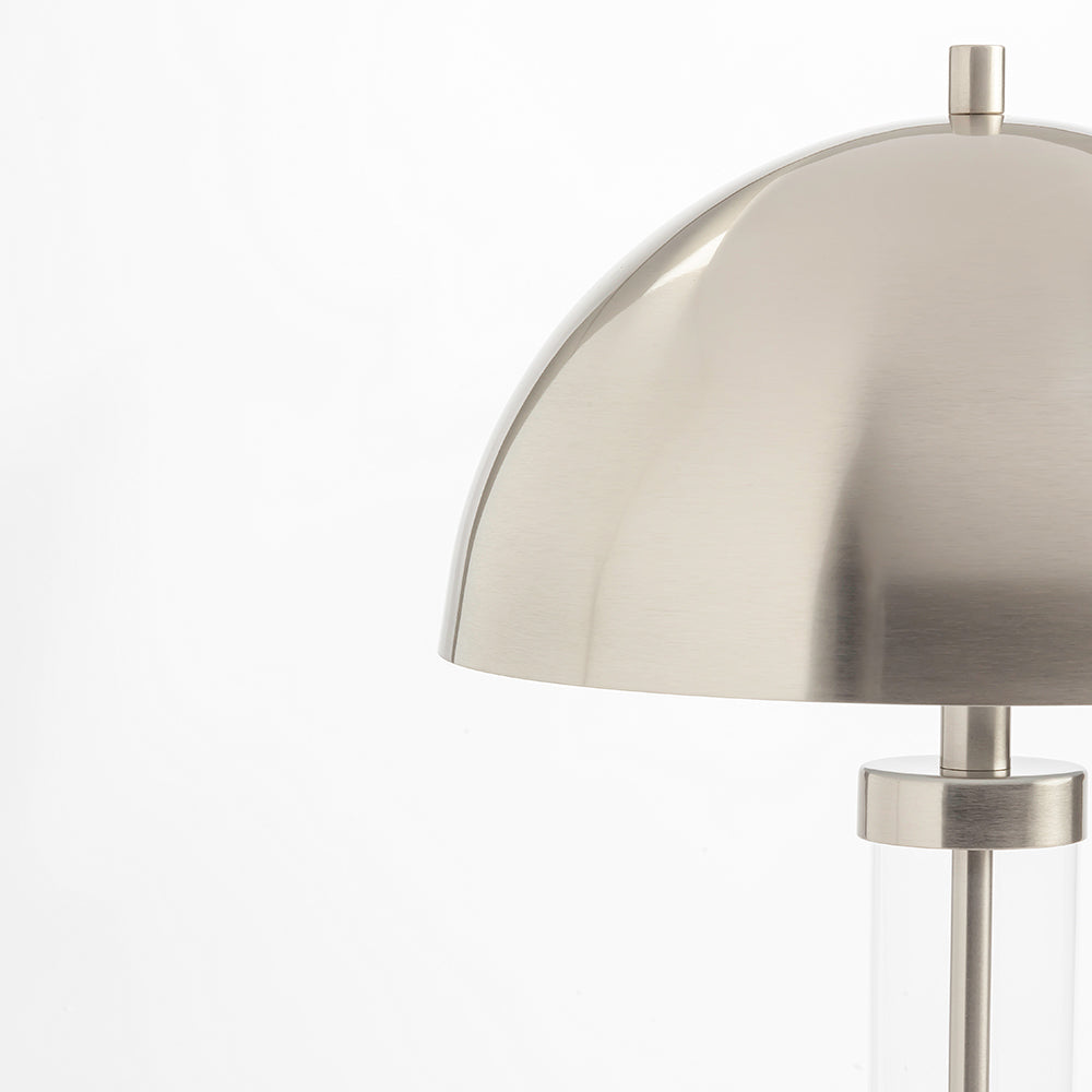 Glimmer Table Lamp - Nickel
