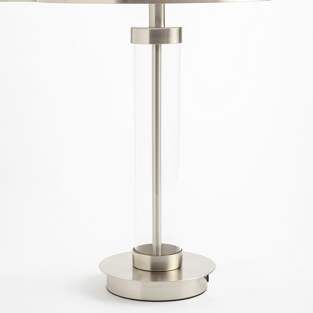 Glimmer Table Lamp - Nickel