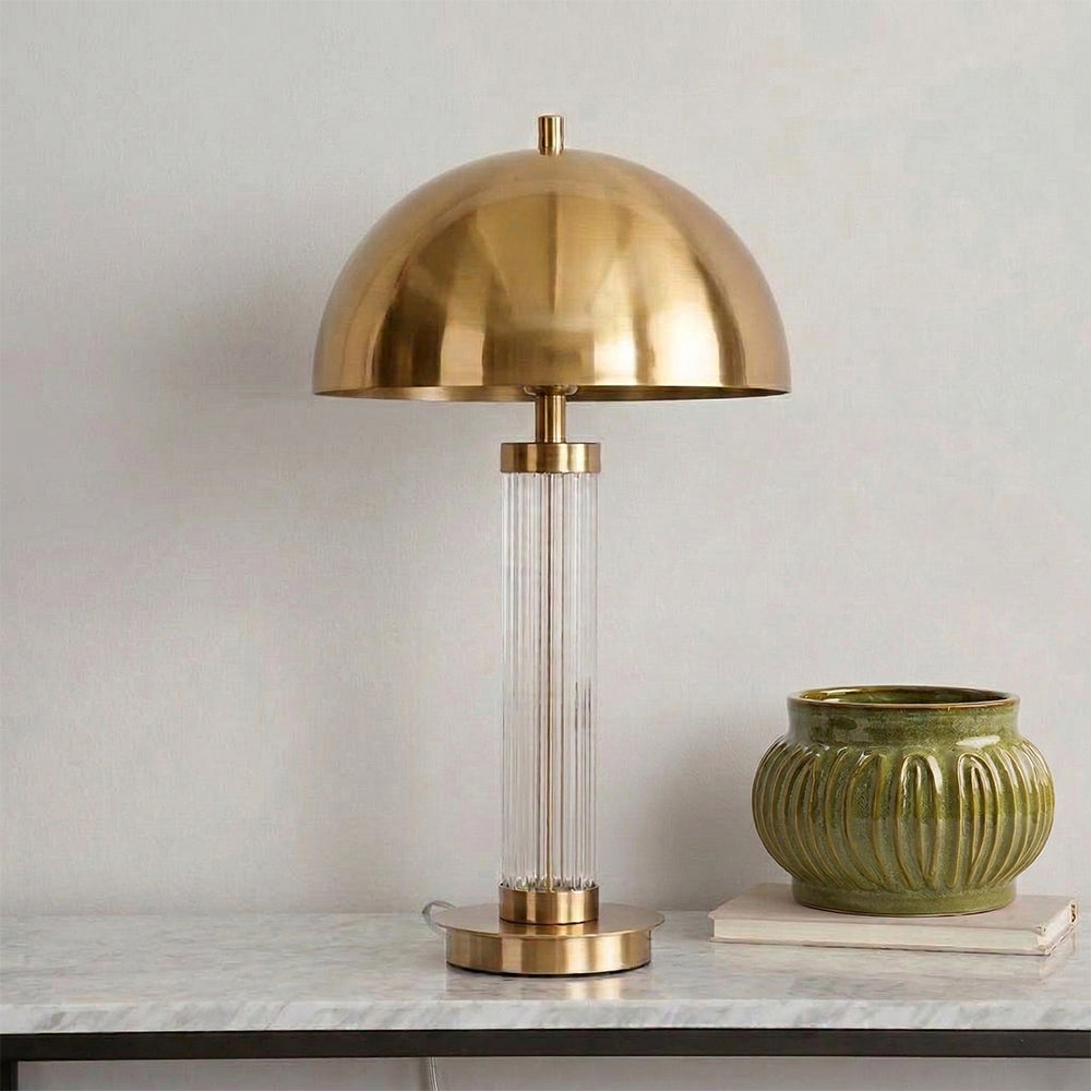 Glimmer Table Lamp - Brass