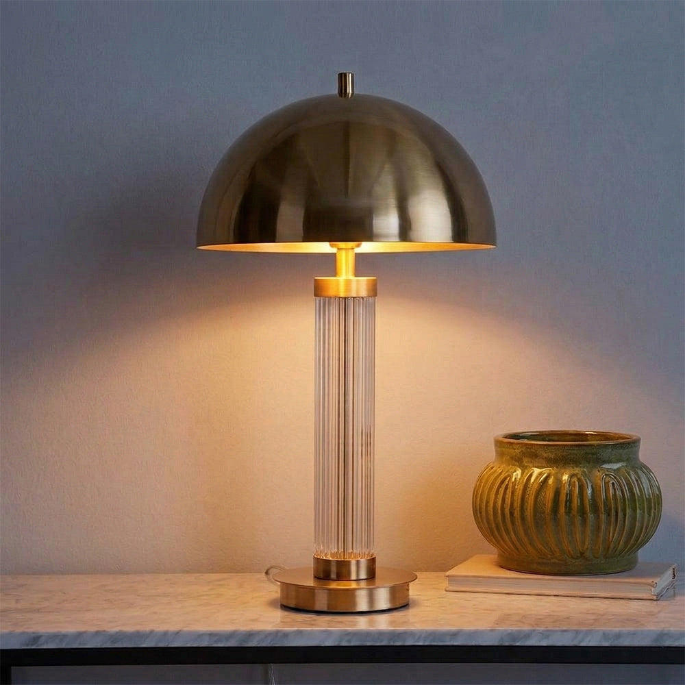 Glimmer Table Lamp - Brass