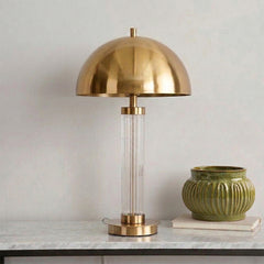 Glimmer Table Lamp - Brass