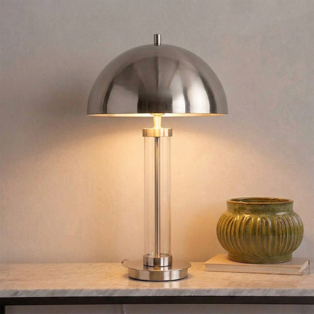 Glimmer Table Lamp - Nickel