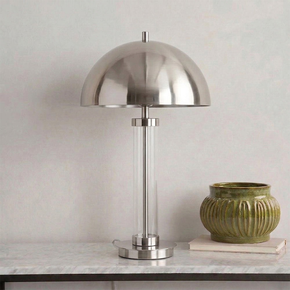 Glimmer Table Lamp - Nickel