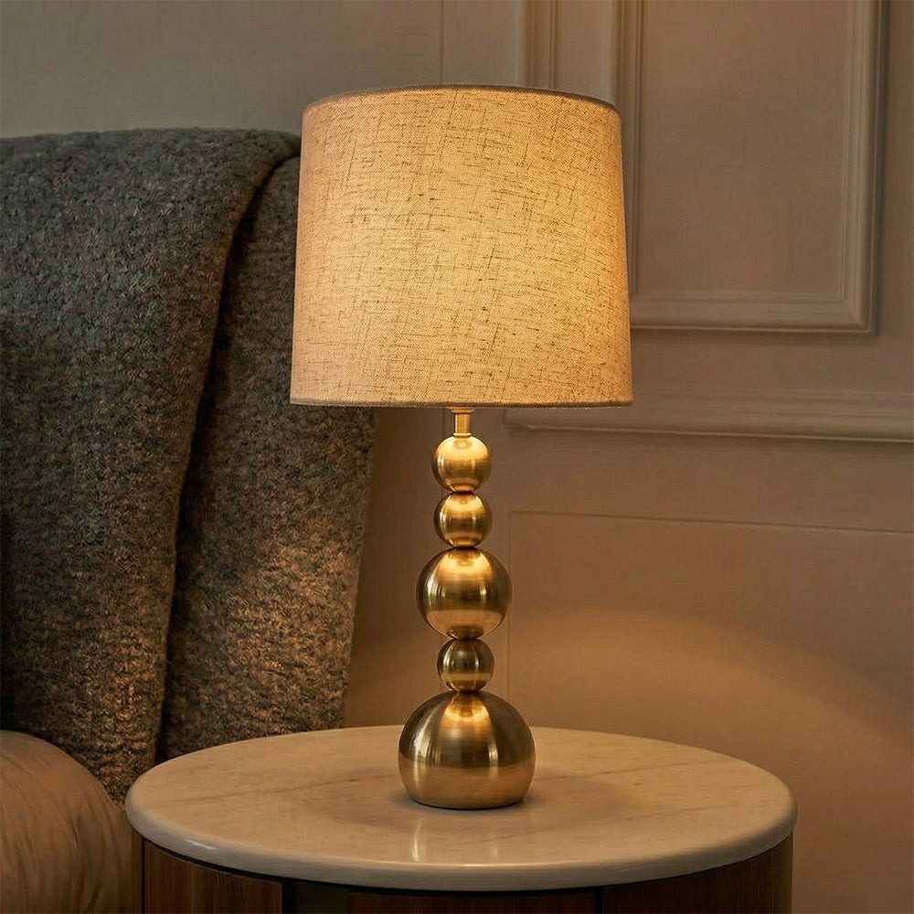 Vanilla Glow Table Lamp - Brass