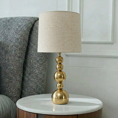 Vanilla Glow Table Lamp - Brass