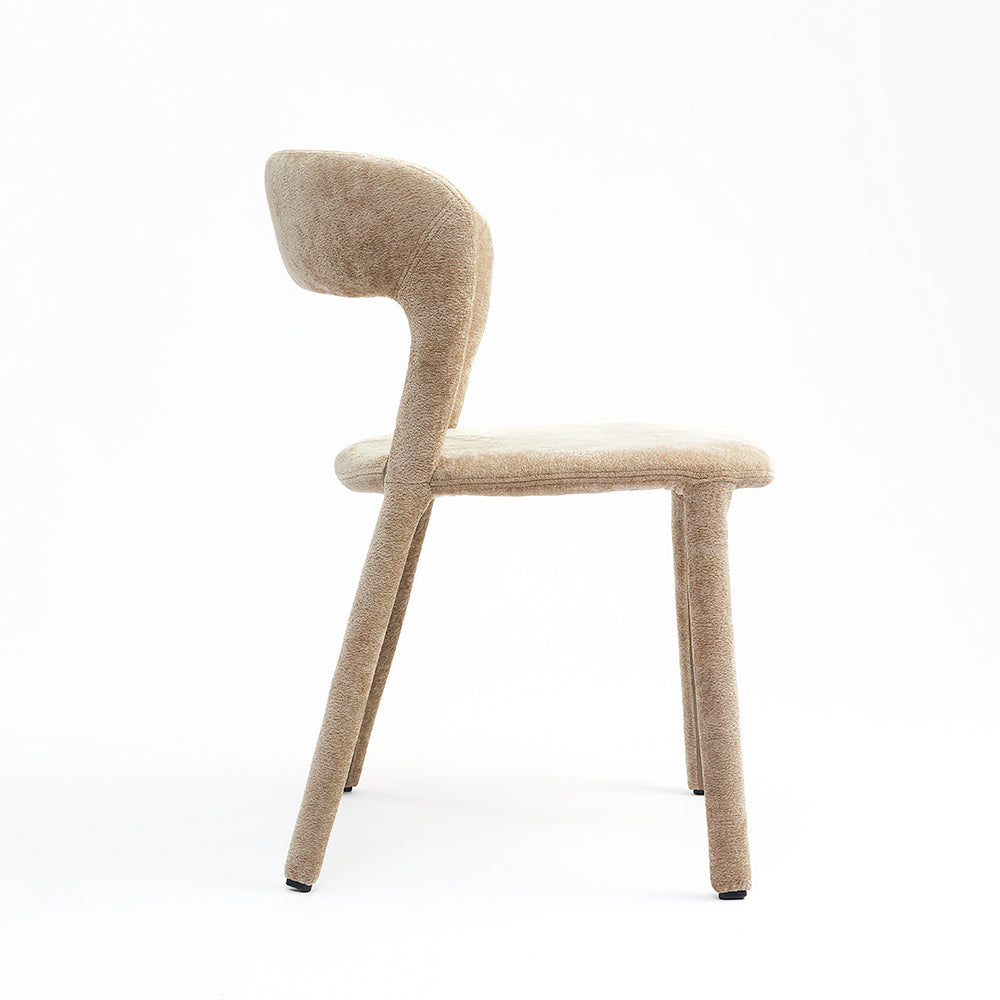 Opale Dining Chair - Light Brown