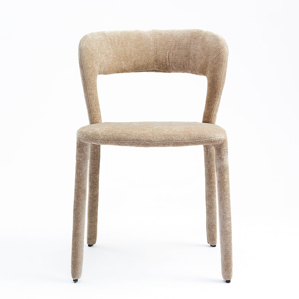 Opale Dining Chair - Light Brown