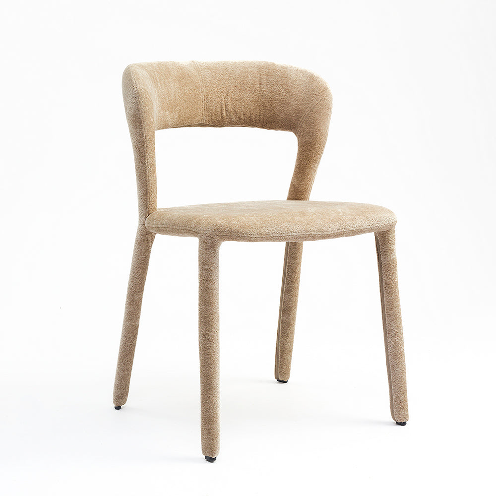 Opale Dining Chair - Light Brown