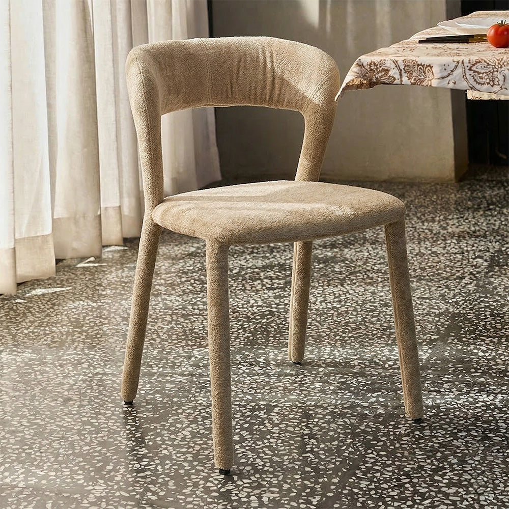 Opale Dining Chair - Light Brown