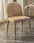 Walnut Dining Chair - Light Brown