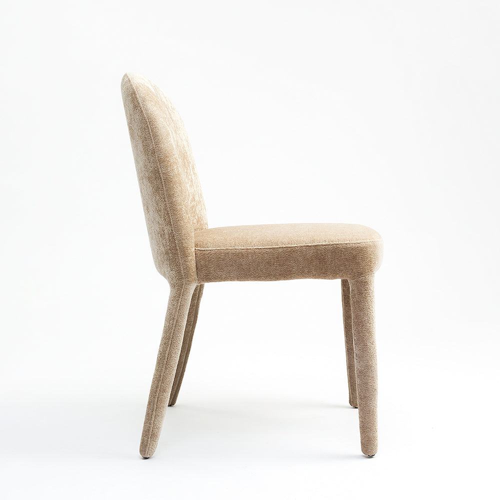 Walnut Dining Chair - Light Brown
