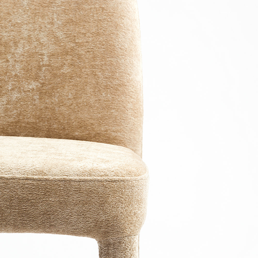 Walnut Dining Chair - Light Brown