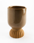 Sable Ceramic Round Vase