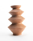 Cream Stone Vase