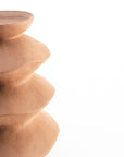 Cream Stone Vase