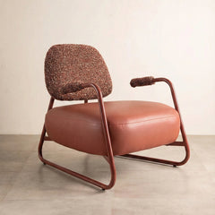 Red Rustic Armchair