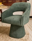 Velia Cotton Dining Chair - Green