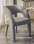 Arlia Cotton Dining Chair - Anthracite